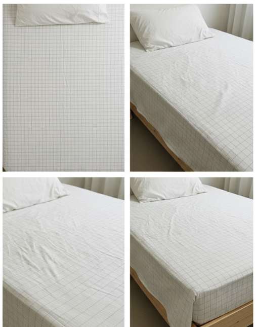 grounding sheets on bed